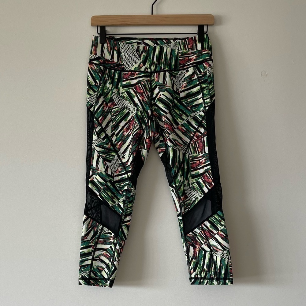 Zella Tropical‎ Print leggings. Size small